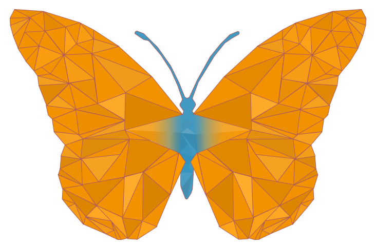 Zenbit Butterfly Mascot